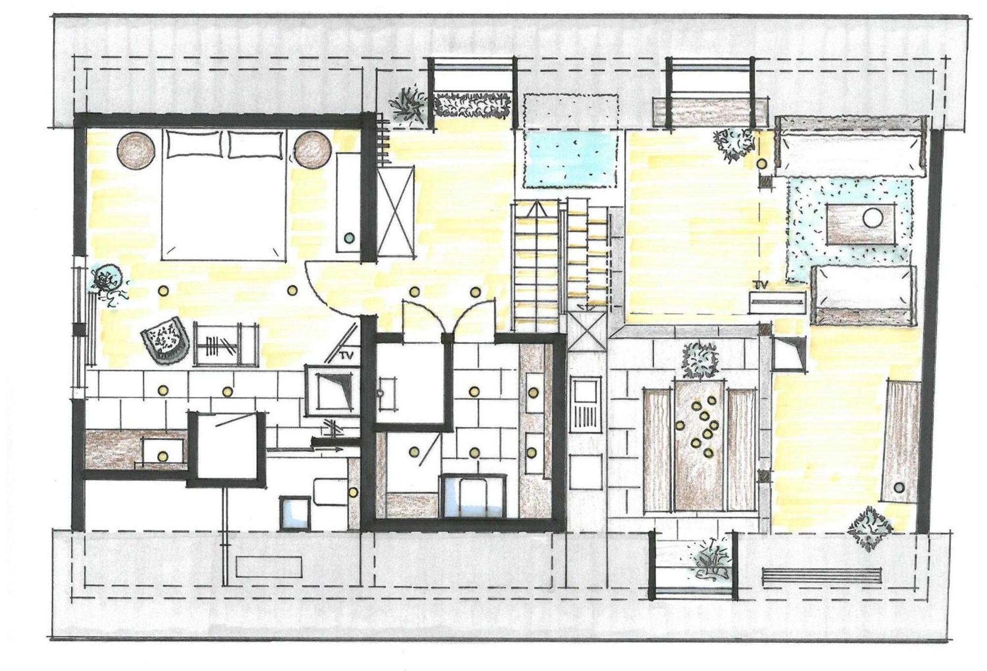 Ferienwohnung Stadtgarten ミヒェルシュタット エクステリア 写真