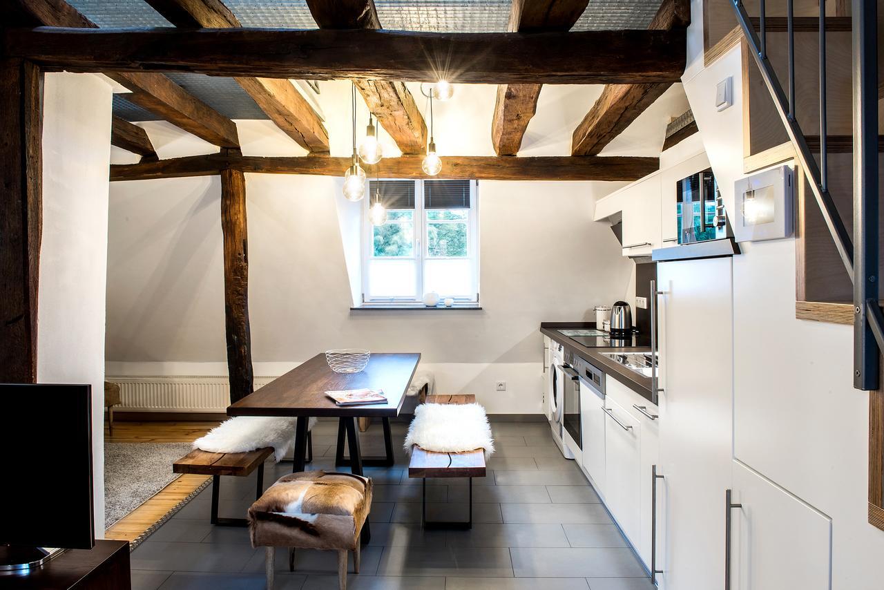 Ferienwohnung Stadtgarten ミヒェルシュタット エクステリア 写真
